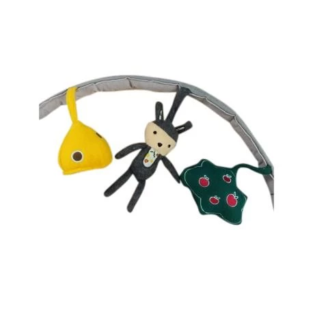 Nuna LEAF Toybar Reversible (Cinder & Silver) - Image 2